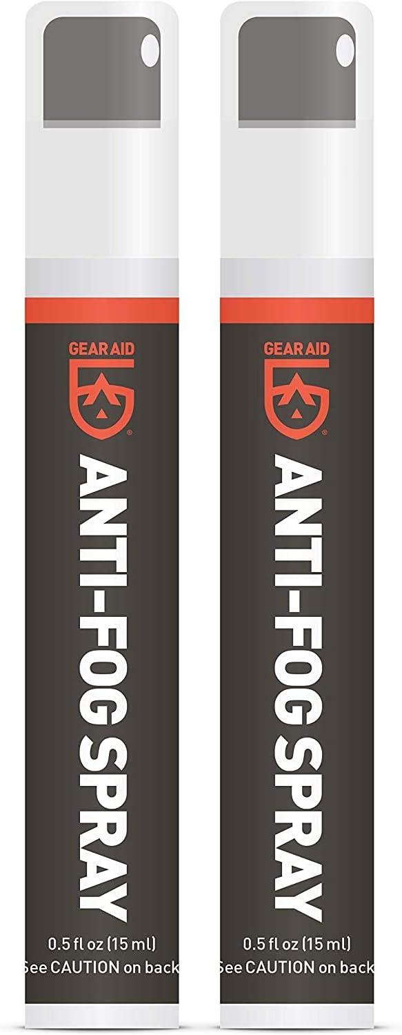 Gear AID Anti-Fog Spray and Cleaner for Goggles, Masks and Glasses