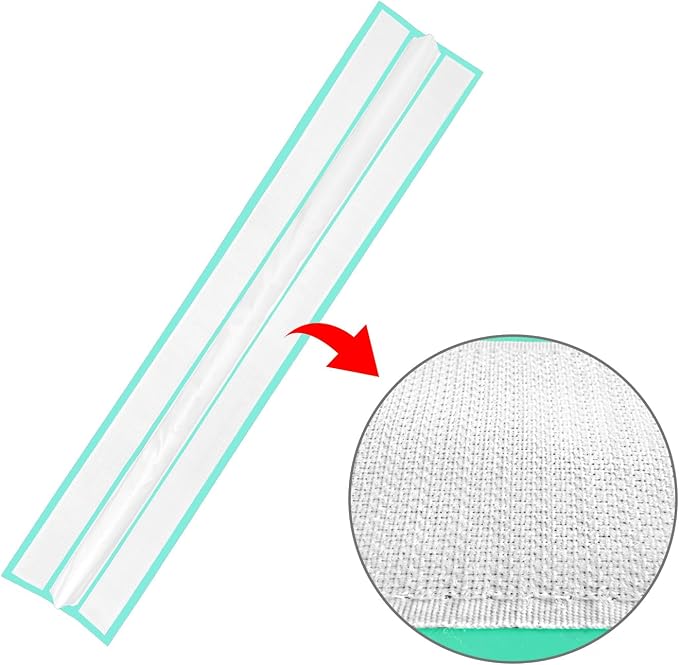 Sumery 3ft/6ft Air Mat Tumble Track Connector Tape for Inflatable Tumbling Gymnastic/Yoga/Camping White（NEW） (40)