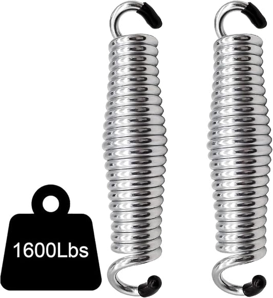 Heavy Duty Porch Swing Springs, 2-Pack for Hammock Chairs