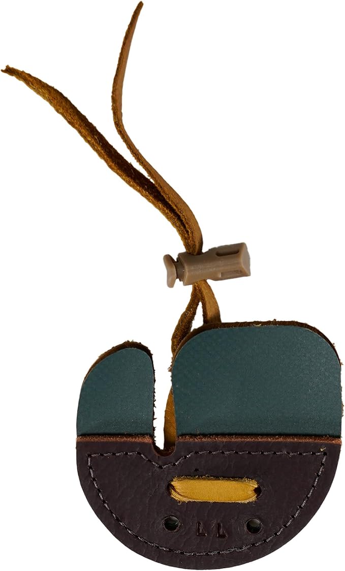 Hornet Leather Split Finger Tab – Handmade USA – Traditional Archery Gear – Medium or Large – Left or Right Hand
