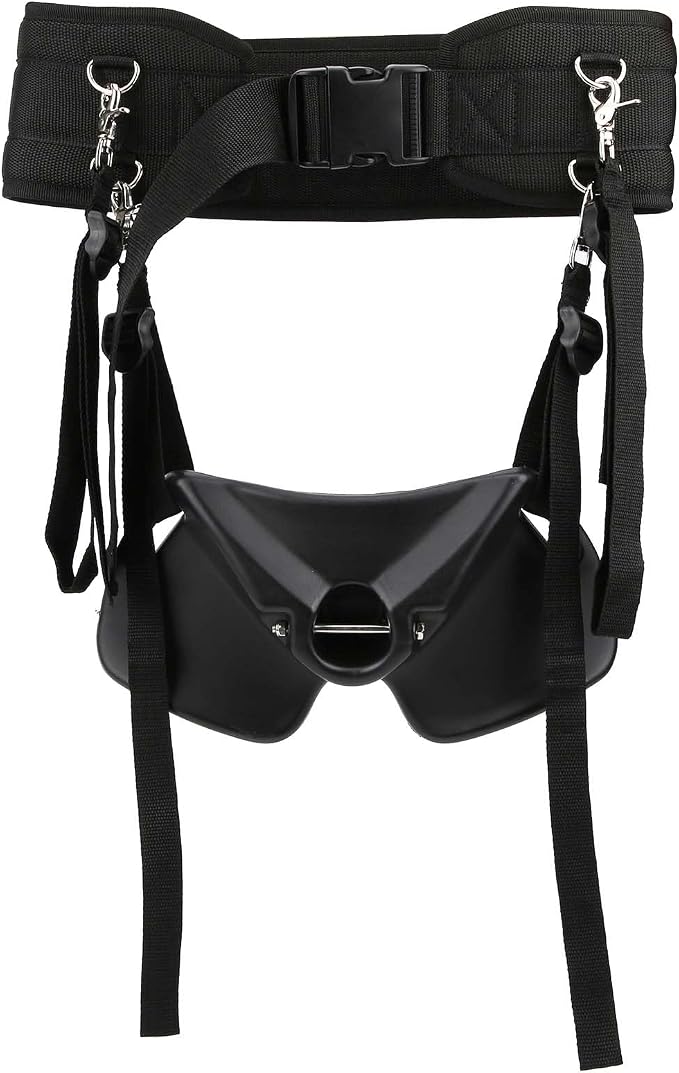 Fishing Belt, Fish Fighting Belt, Fishing Belt Rod Holder Suitable for Fish Lovers with Waist Size of 90-130cm/35.4-51.2in