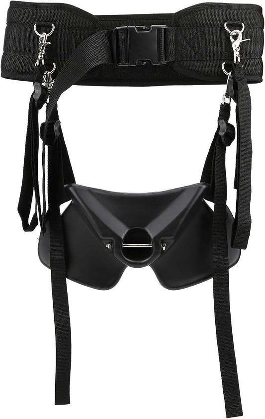 Fishing Belt, Fish Fighting Belt, Fishing Belt Rod Holder Suitable for Fish Lovers with Waist Size of 90-130cm/35.4-51.2in