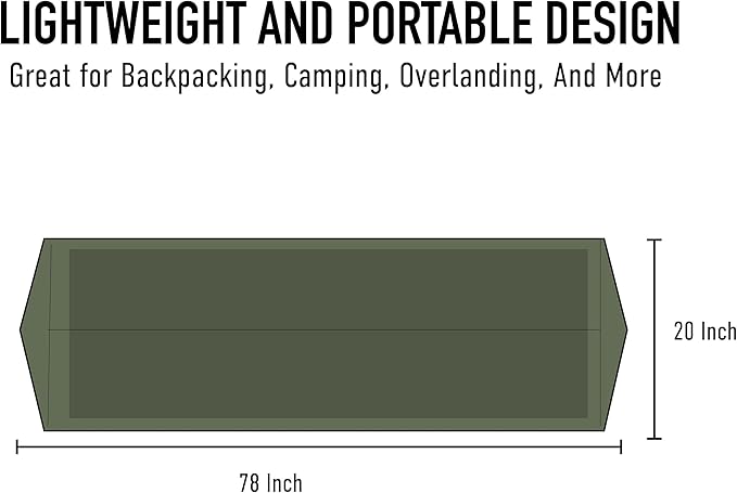 Rothco Jungle Hammock with Mosquito Net and Rain Fly Roof – Portable and Lightweight – Great for Camping, Backpacking, and More