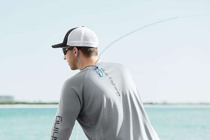 HUK Men's Icon X Long Sleeve Shirt, Performance Fishing Shirt