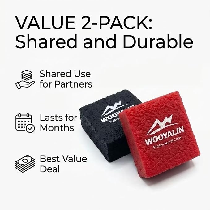 Pickleball Paddle Eraser – Paddle Cleaner for Carbon Fiber & Graphite Paddles, Removes Ball Residue & Dust, Restores Spin & Grip, Includes Clear Carry Case
