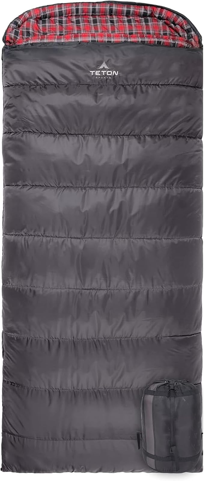 Teton Celsius XXL Sleeping Bag, Cold Weather Sleeping Bags for Adults and Kids, Camping Made Easy and Warm. Compression Sack Included