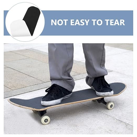 2pcs Wear-Resistant Skateboard Grip Tape Non- Sandpaper for Enhanced Board Control and Skateboard Sheet