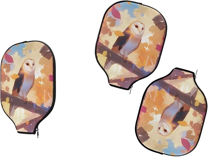 Pickleball Paddle Covers, Durable Polyeste Paddle Cover,Anti-Drop Paddle Storage Bag