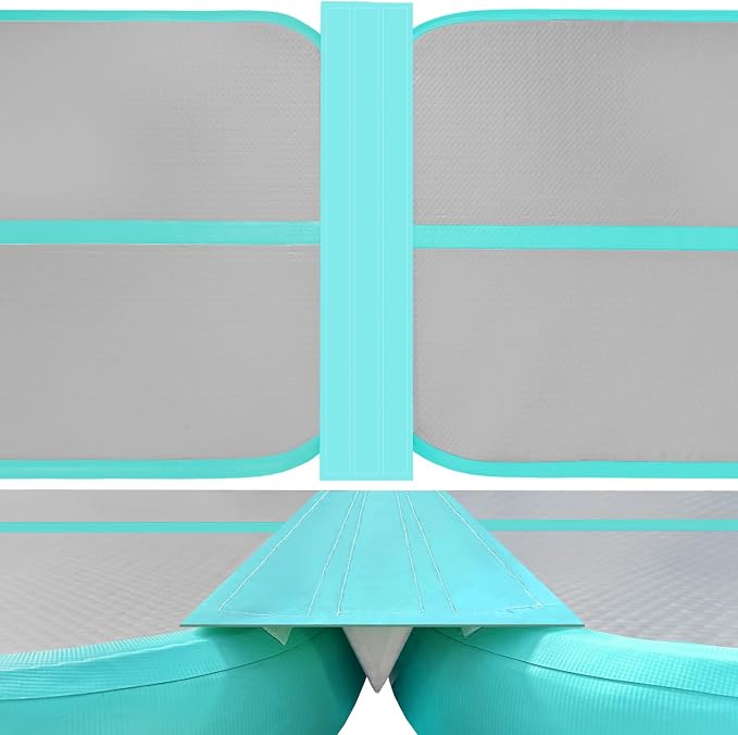 GLANT 3ft/6ft Air Mat Tumble Track Connector Tape for Inflatable Tumbling Gymnastic/Yoga/Camping White（NEW） (40)