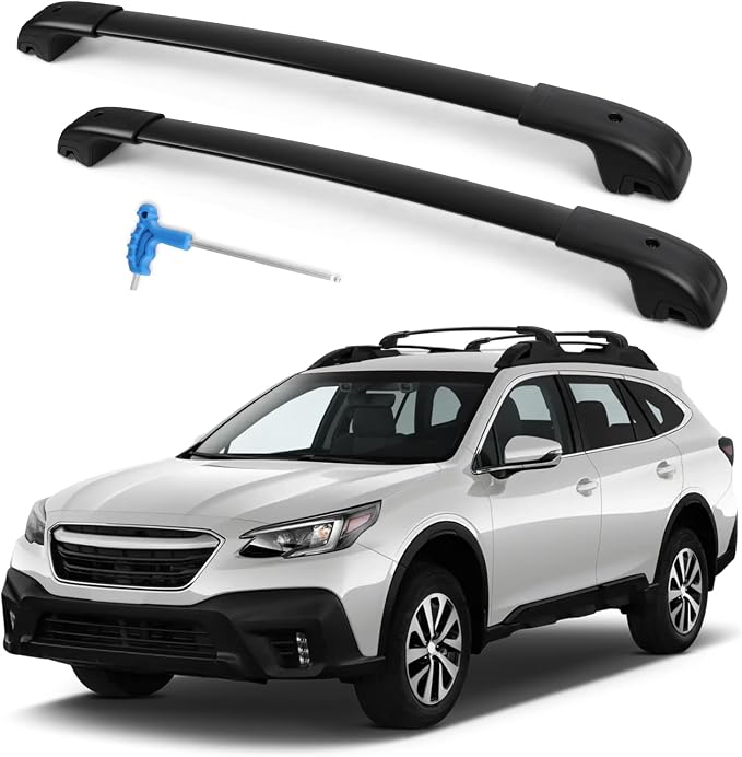 Roof Rack Cross Bars Compatible with Subaru Outback Wilderness 2022-2026 (Only Fit Wilderness), 300LBS Heavy Duty Adjustable Aluminum Cargo Bar for Rooftop Carrier, Cross Bars for Luggage, Kayak