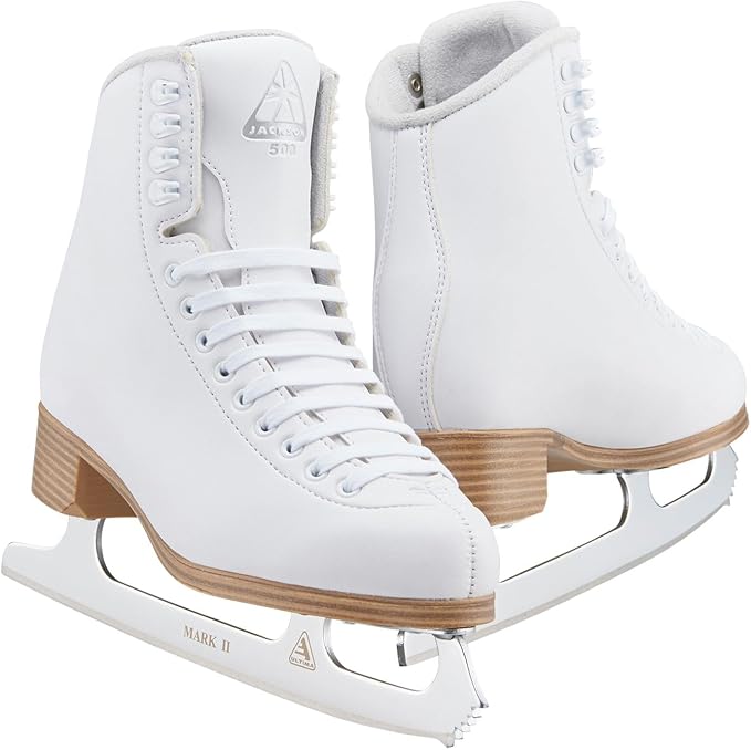 Jackson Classic 200 Womens/Girls Figure Ice Skates | Comfortable Figure Skates for Ice Skating & Recreational Figure Skating, Ice Skates for Kids/Toddler Ice Skates-Medium Width