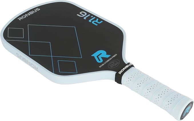 Ronbus R1.16/R2.16/R3.16 Raw Toray T700 Carbon Fiber Pickleball Paddle with 16 mm Polypropylene Honeycomb Core