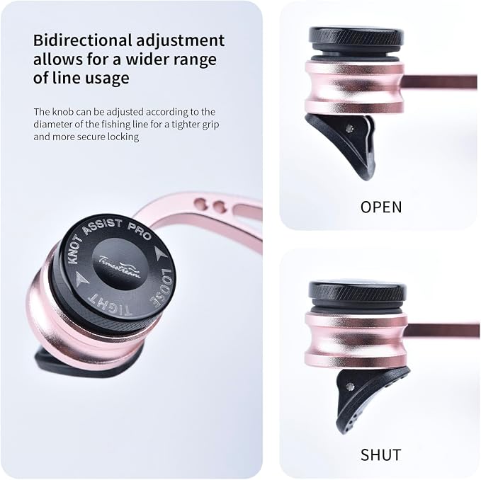 FG Knot Assist Tool，Knot Assist GT Knotter Leader Connection Knot Assist 2.0 for FG Knot Braided Line to Leader Connection Fishing Knot Tying Tool for Braid to Monofilament Leade