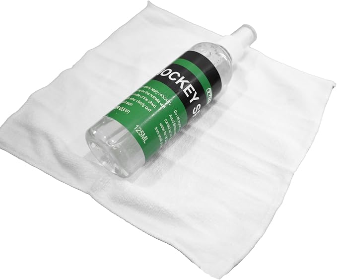 TronX Spit Anti-Fog Mask Defogger Hockey Helmet Visor/Shield Spray with Chamois, Goggles, Masks - 4.25 oz