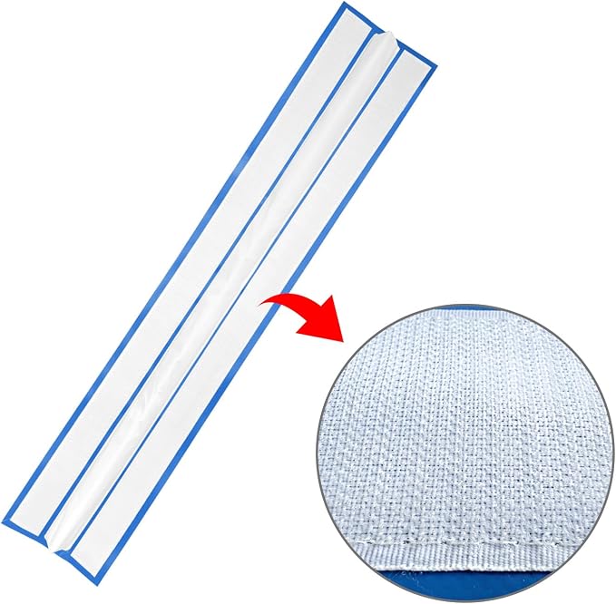 Sumery 3ft/6ft Air Mat Tumble Track Connector Tape for Inflatable Tumbling Gymnastic/Yoga/Camping White（NEW） (40)