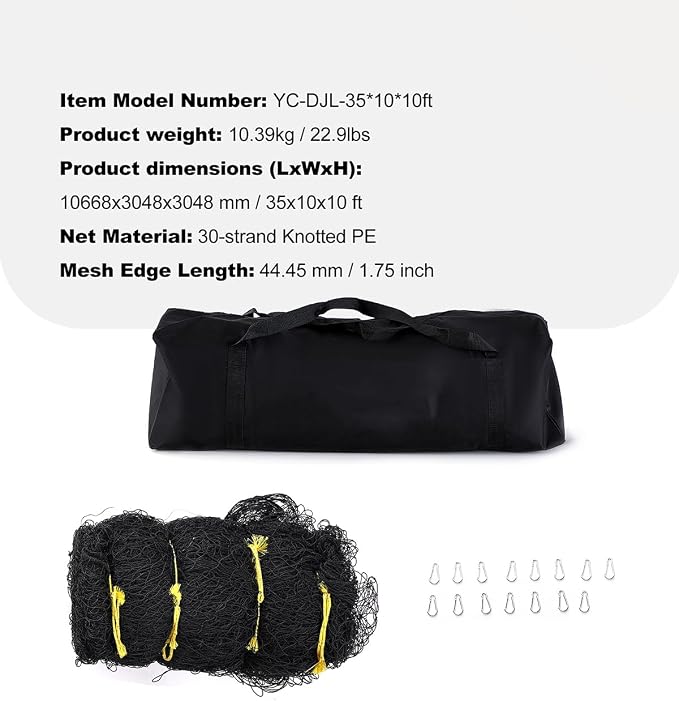 VEVOR Baseball Batting Cage,Professional Softball Baseball Batting Hitting Training Net,Heavy Duty Enclosed PE Practice Portable Pitching Cage Net&Carry Bag,for Backyard,Field,Indoor&Outdoor