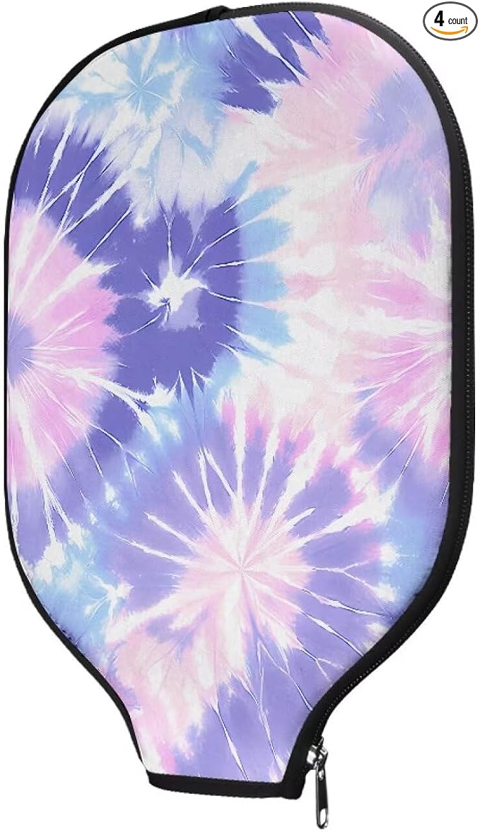 Blue Camo Corgi Pattern Print Pickleball Paddle Covers Only Paddles Holder Sleeve Fits Most Rackets