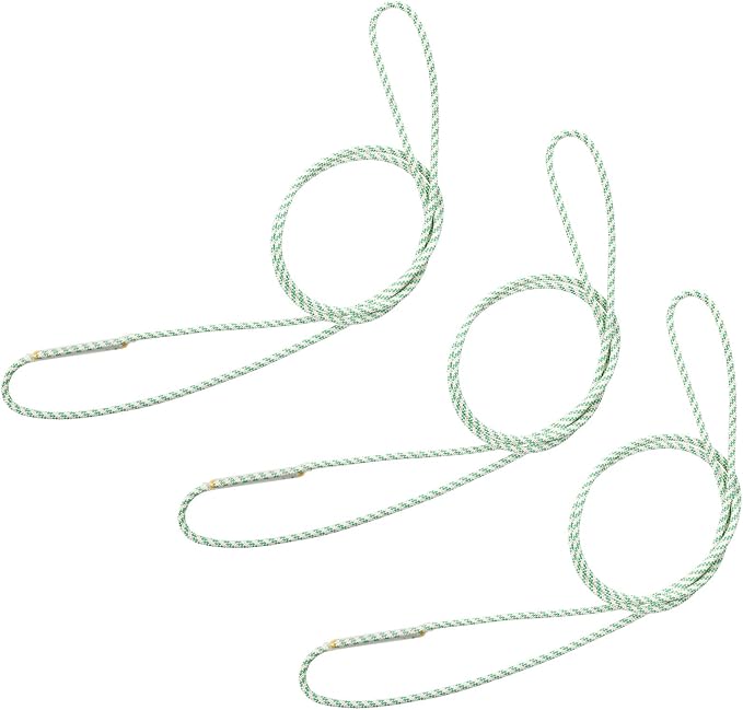 1/4 Inch Pre-Sewn Prusik Loop 47 Inch, Premium Aramid Nylon Hybrid Cord 12kN, Superior Heat Abrasion Resistant Rope Loop for Arborist Rescue Outdoor Rigging