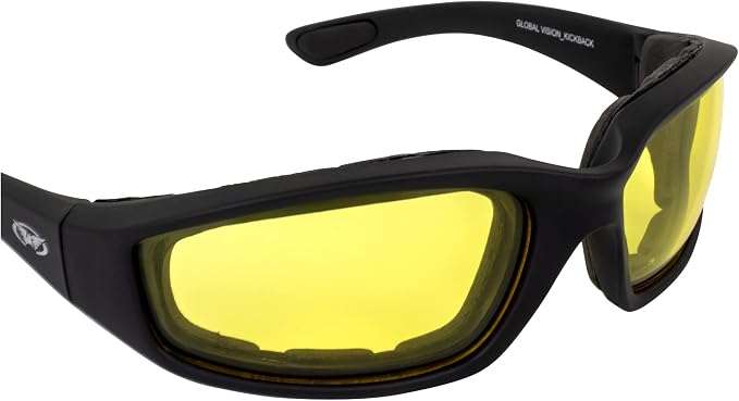 Global Vision Eyewear Men's Kickback 24 Sunglasses with Photochromic Color Changing Lenses