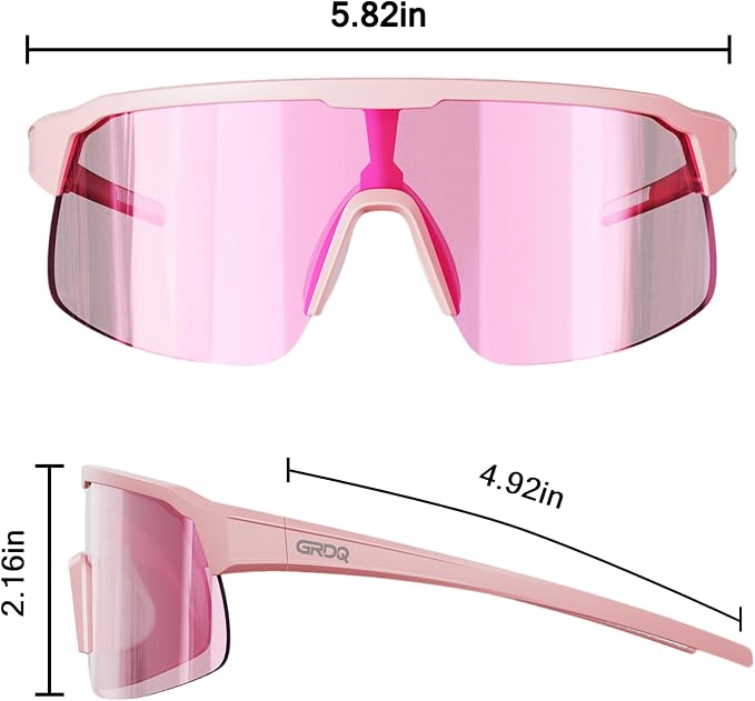 Sunglasses TR90 Frame Anti-Slip Full Coating HD Lens UV400 Protection Cycling Multi-Sport