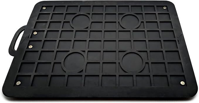Birdie Golf: Birdie Mat Pro - Swing Training Aid, Sequin Tech Surface, Analyze Swing Path & Ball Impact, Portable in- Outdoor, 19.25" Sports Accessory