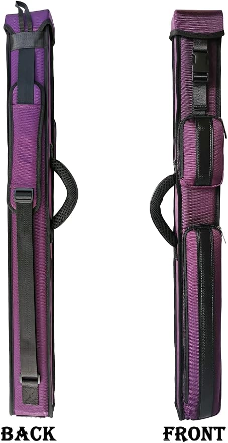 Champion 2X2,2X3,3X4 Nylon/Leatherette Billiard Pool Cue Stick Hard Case