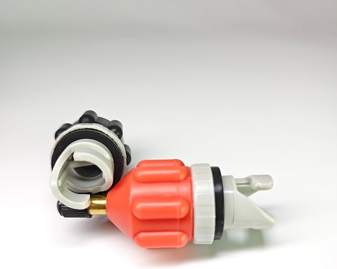 2 Pack SUP Pump Adapter for Inflatable Paddle Board and Kayak, Stand Up Paddle Board Air Valve Adapter with Strong Seal, Resistant and Easy to Use Inflation Converter