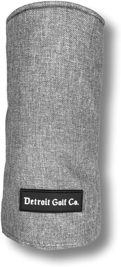 Premium Barrel Golf Club Head Covers - 3 Pack Set - Drivers, Fairway Woods and Hybrids