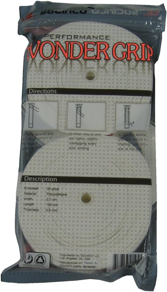 Solinco Wonder Grip Tennis Overgrip 30 Pack - Soft & Tacky