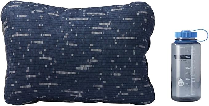 Therm-a-Rest Compressible Camping and Backpacking Pillow, Warp Speed Print, Small