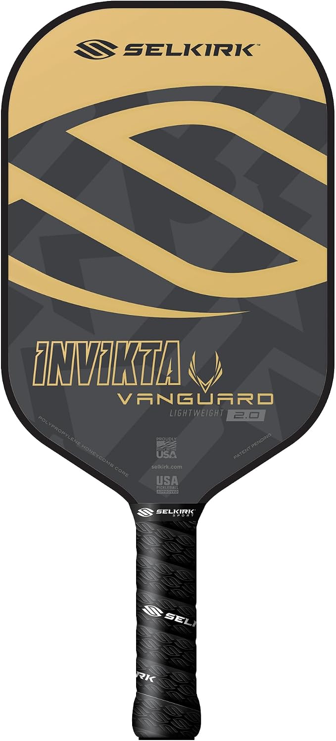 Selkirk Sport Vanguard Hybrid Pickleball Paddle | Carbon Fiber Pickleball Paddle with a Polypropylene X5 Core | Pickleball Rackets