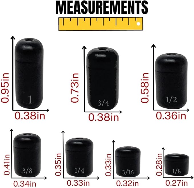 Reaction Tackle Tungsten Barrel Weights - Egg Shaped Sinkers for Carolina Rig Bass Fishing - Freshwater & Saltwater - Size Stamped