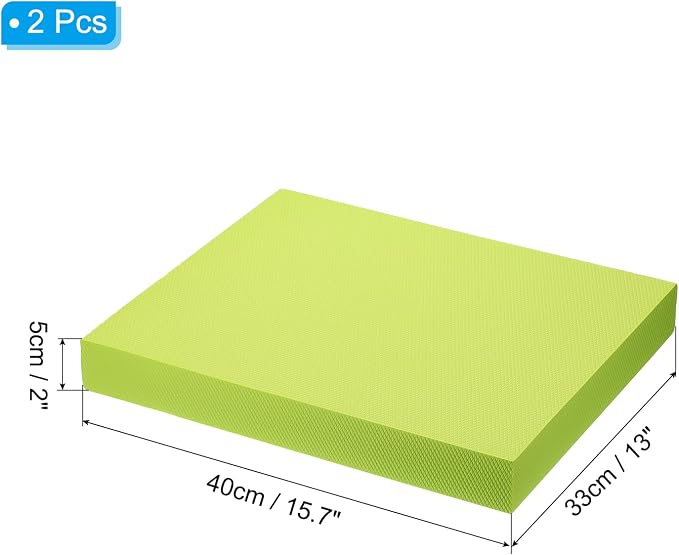 PATIKIL Balance Pad Non-Slip TPE Foam Pad Cushion Exercise Yoga Mat Knee Pad for Fitness Stability Core Training Stretching