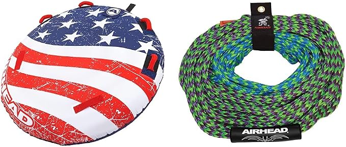 Sportsstuff Stars & Stripes | Towable Tube for Boating with 1-4 Rider Options