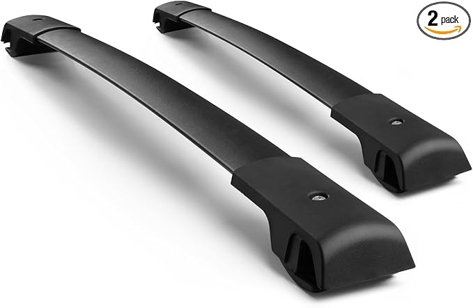 Updated Roof Rack Cross Bars Compatible with The Following Models: Subaru Forester 2014 2015 2016 2017 2018 2019 2020 2021 2022 2023 2024 Heavy Duty Metal Raised Luggage crossbars Rooftop Cargo Bars