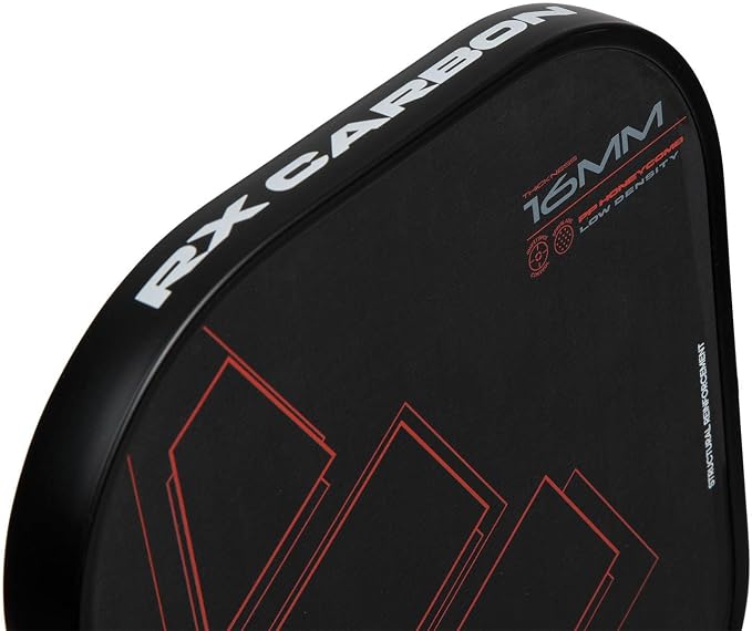adidas RX Carbon CTRL Pickleball Paddle - Black/orange