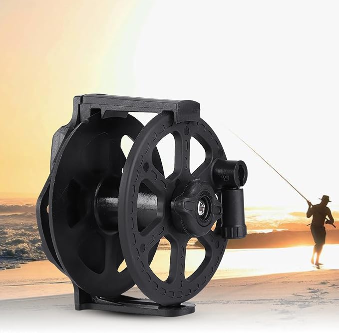 Fishing Wire Reel, Foldable Handle, Adjustable Knob for 1.8MM Horse Fish Line Wrapping, Split Type Base for Easy Disassembly