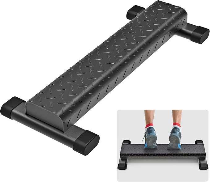 Kipika Versatile Calf Raise Bar - Heavy Duty Steel Standing Calf Raise Machine for Home Gym, Anti-Slip Design - Perfect for Calf Raises, Squats, Foot Stretches & Dip Exercises - Supports up to 800lbs