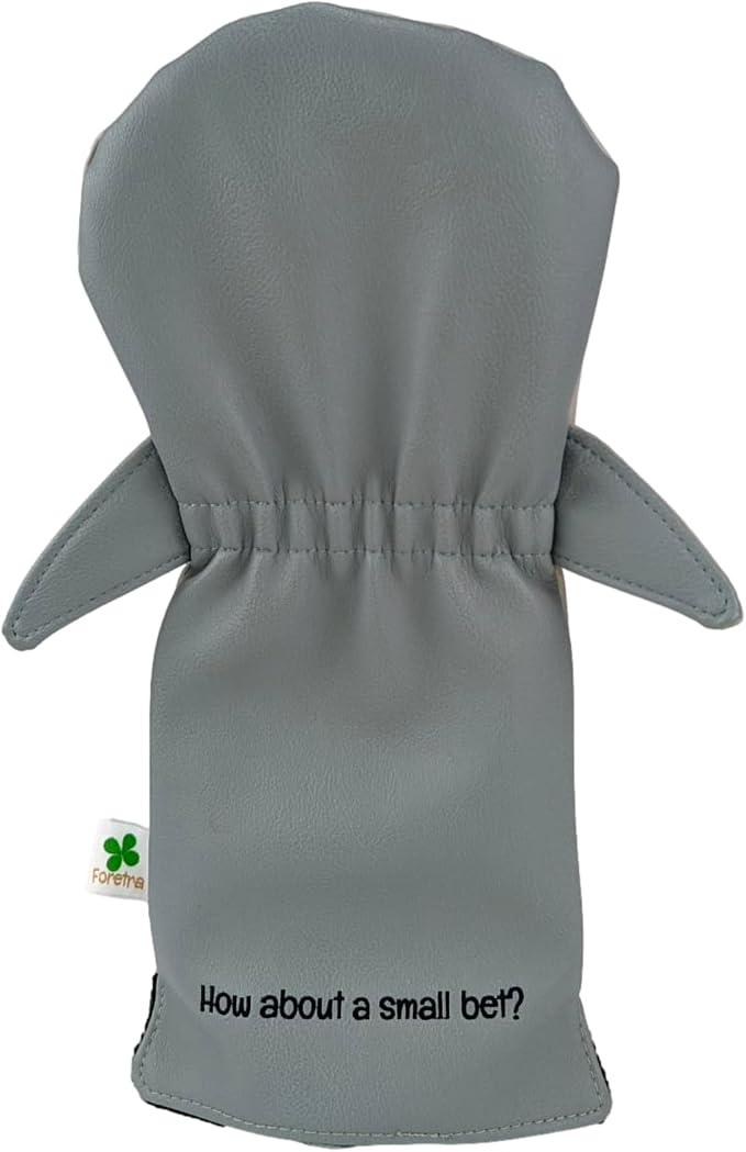 Foretra Driver Headcover | Premium Leather Golf Club Covers | Novelty Design Golf Head Covers Essential Golf Accessories for Men and Women | Universal Fit for Golfer Clubs