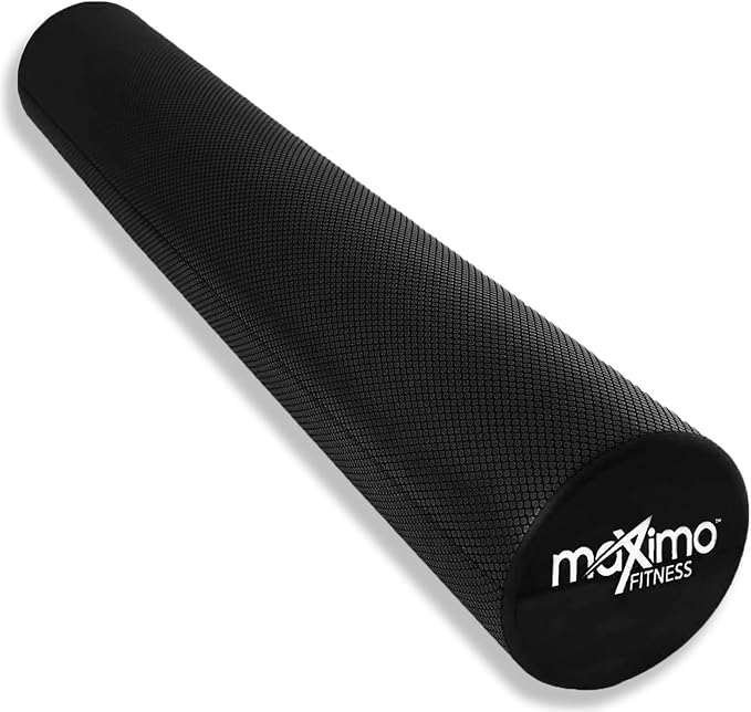 Maximo Fitness Foam Roller - High Density Exercise Roller for Trigger Point Self Massage, Muscle and Back Roller for Fitness, Physical Therapy, Yoga and Pilates, Gym Equipment