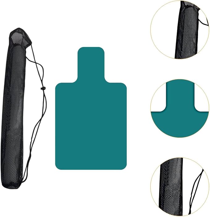 Pilates Reformer Mat Towel for Balance Training Fitness with Mesh Bag