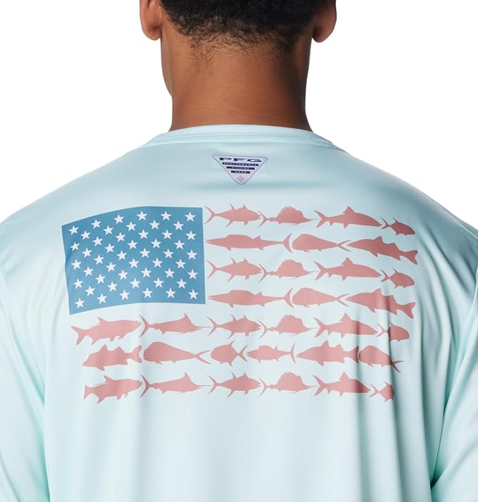 Columbia Terminal Tackle PFG Fish Flag Long Sleeve