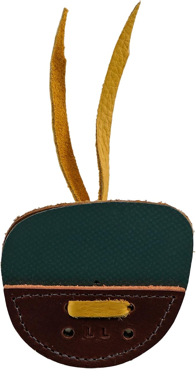 Hornet 3-Under Duratab – Handmade USA Leather Finger Tab for Traditional Archery (Bison & Elk) - Available in Medium or Large Sizes – Right or Left Hand Options