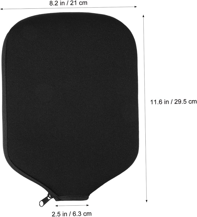 Kisangel 2pcs Protective Pickleball Paddle Covers Tennis Racket Pouch Paddle Case for Outdoor Sports Pickleball Racket Bag
