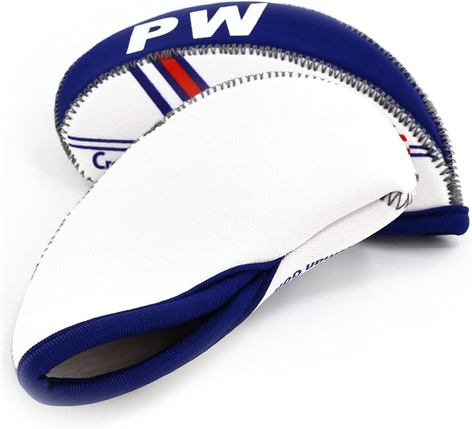 Craftsman Golf US Flag Neoprene Golf Club Head Cover Wedge Iron Protective Headcover for Callaway, Ping, Taylormade, Cobra, Etc.
