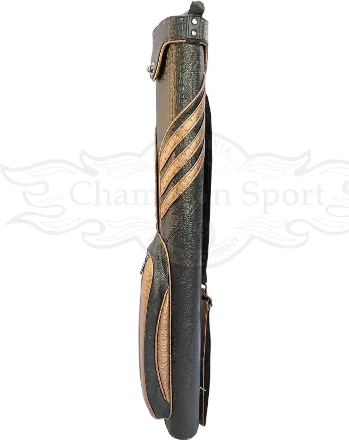 Gator 2020 New J& J Instroke Vinyl Leather Cue Cases 2x4 Holds 2 Butts and 4 shafts