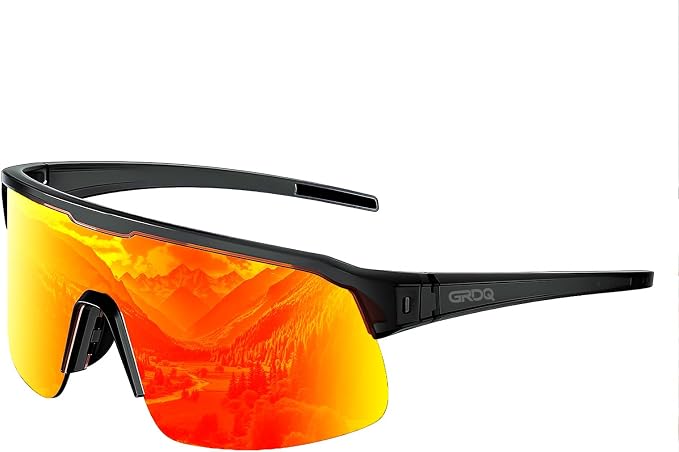 Sunglasses TR90 Frame Anti-Slip Full Coating HD Lens UV400 Protection Cycling Multi-Sport