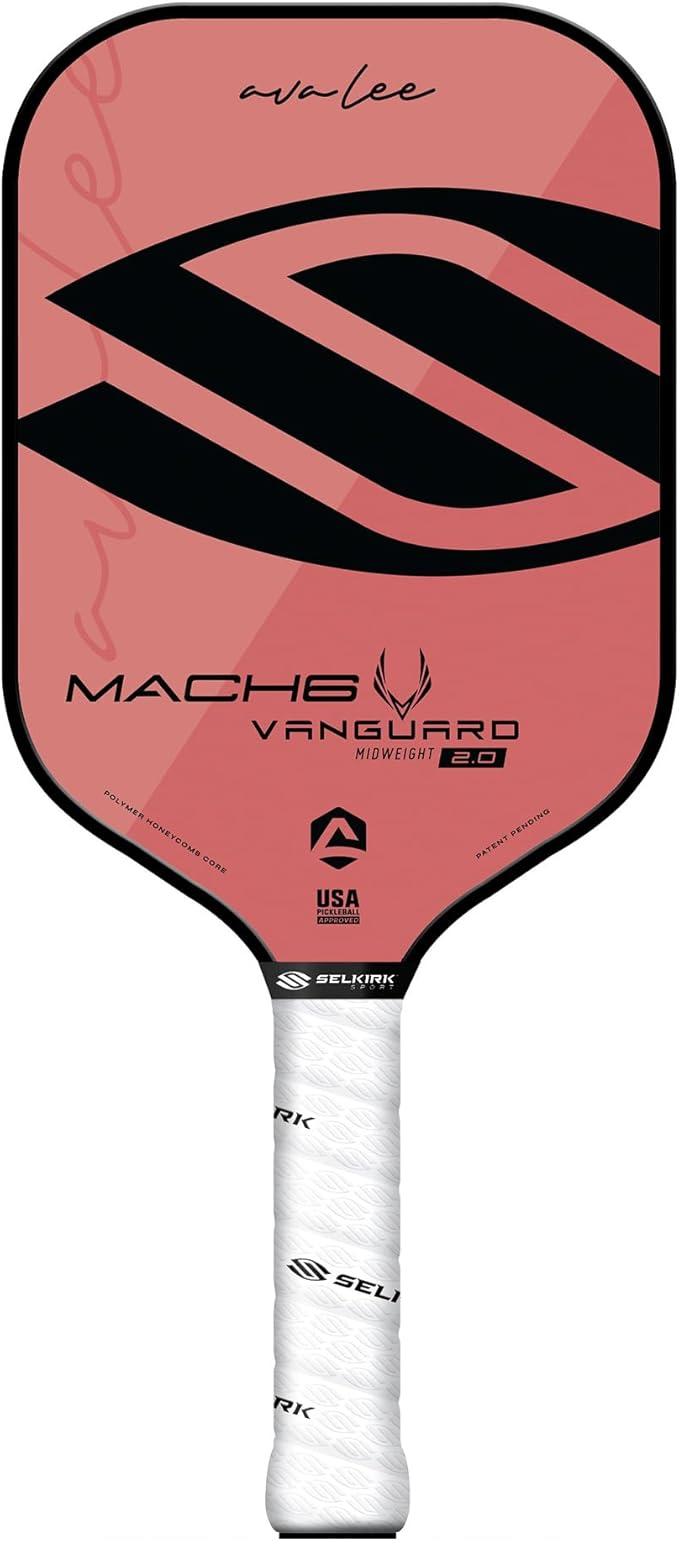 Selkirk Sport Vanguard Hybrid Pickleball Paddle | Carbon Fiber Pickleball Paddle with a Polypropylene X5 Core | Pickleball Rackets