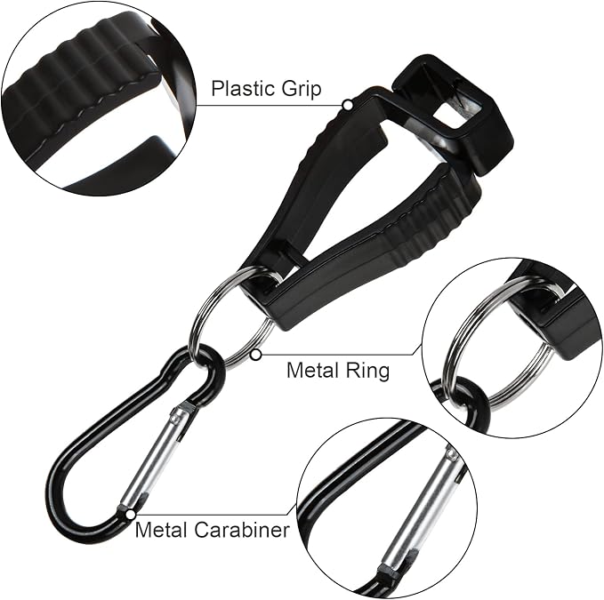 Glove Clips for Work Glove Holders, Glove Holder Clip Gloves Clip for Construction