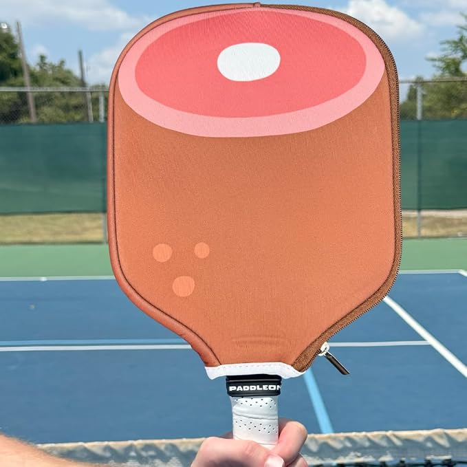 Neoprene Funny Pickleball Paddle Cover – Durable & Lightweight Protective Case with Hilarious Design, Fits Most Standard Paddles